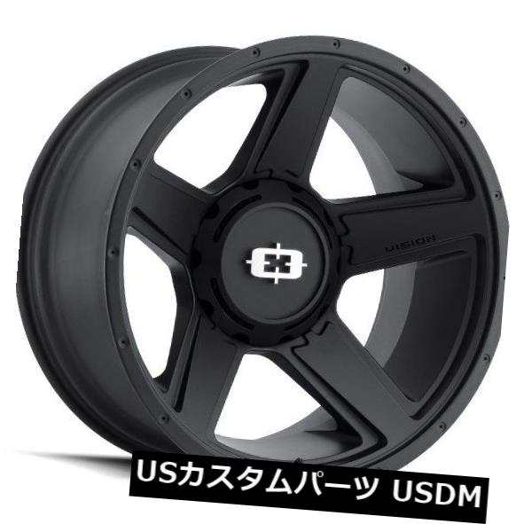 ホイール 4本セット 20X11.5 Vision 390 Empire 8x165.1 ET-44サテンブラックホイール（4個セット）  の通販は