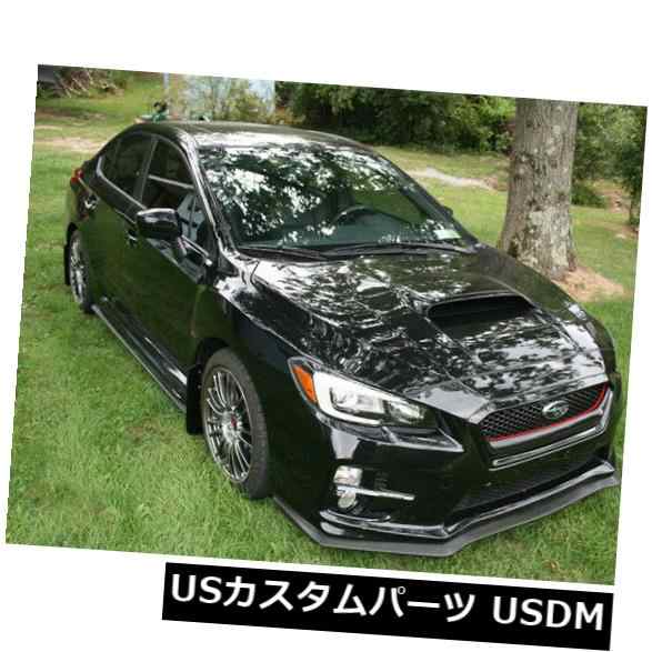 ラリーアーマーマッドフラップブラック/グレーロゴ入りFITS 2015-18スバルWRX STI ｜au PAY マーケット