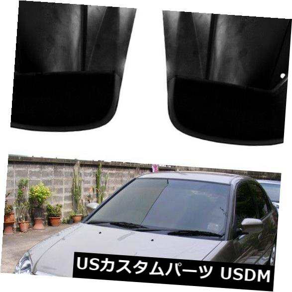 2001 - 2005年ホンダシビックセダン4ドア用2リアLH RHマッドフラップスプラッシュガード