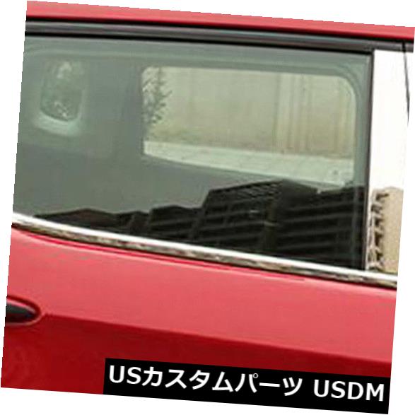 ジープコンパス2017 2018のためのステンレス車の窓の中心の柱のポストカバートリム の通販は 34,320円
