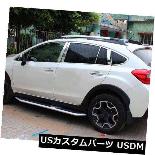 スバルXVインプレッサハッチバック12  -  15用フルウィンドウ+センターピラーウィンドウトリム の通販は 30,030円