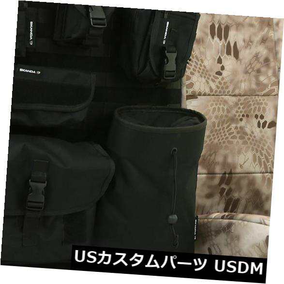 カスタムフィットKryptek Nomad Neosupremeタクティカル迷彩シートカバーw / MOLLE Solid