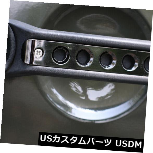 ジープラングラーブラック用5パックテールゲートアルミトリムドアハンドルインサート の通販は