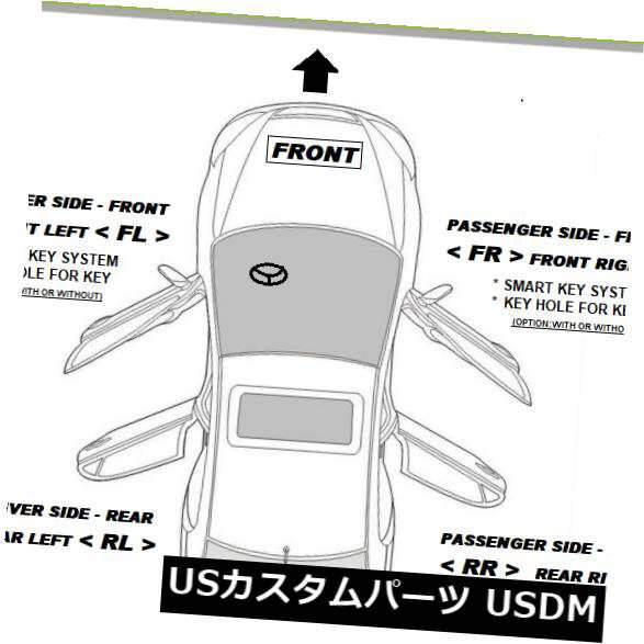 1C7サンダーグレーメタリックトヨタツンドラセコイアフロントR用アウトサイドハンドル 