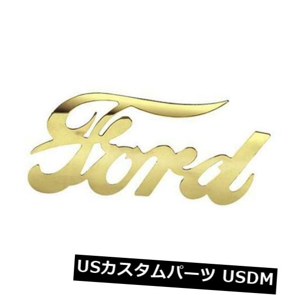 スピードウェイ91112801ポリッシュブラススクリプトフォードエンブレム、長さ7-1 / 2 "ロングx 4" の通販は 35,640円