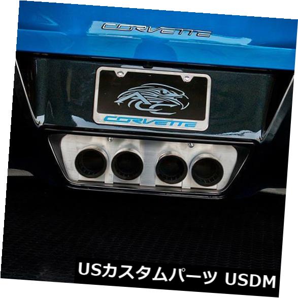 2014-2019 C7コルベット（ストック）用の洗練されたステンレス鋼排気フィラーパネル の通販は 34,320円