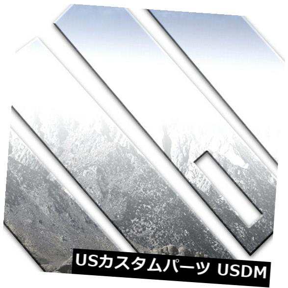 ポリッシュドピラーポストトリム4pcs（適合：2018-2019リンカーンナビゲーター） の通販は