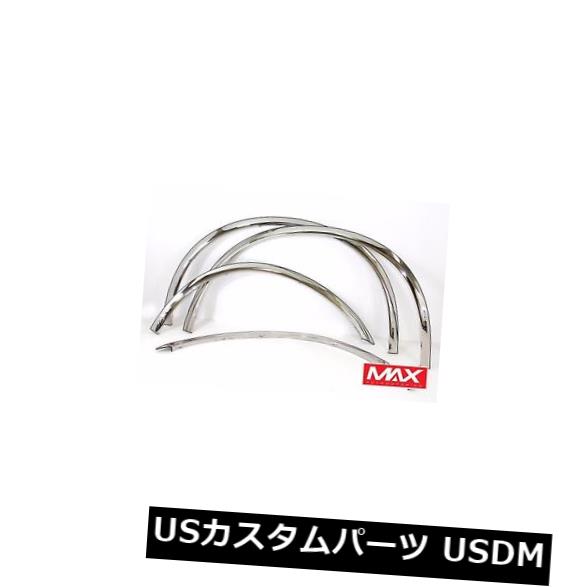 FTFD201 1999-2007 Ford F-250 F-350 Super Duty POLISHEDステンレスフェンダートリム の通販は