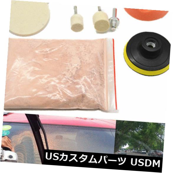 10PCS車3 "パッド酸化セリウムフロントガラススクラッチリムーバーガラス研磨ツールキット の通販は