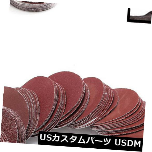 80 -3000グリッツラウンドサンダーディスク100 PCS /セットサンディング研磨パッドサンドペーパー の通販は 24,090円
