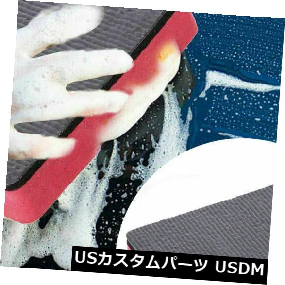 1x車のマジッククレイバーパッドスポンジブロッククリーニング消しゴムワックスポリッシュパッドツール新しい の通販はau PAY マーケット