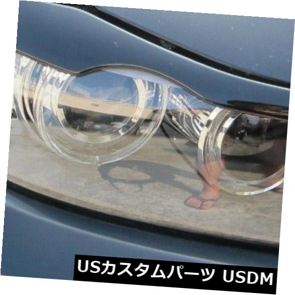 BMW E90 E91 3シリーズセダンワゴン用カーボンファイバーフロントまぶた眉毛 の通販は