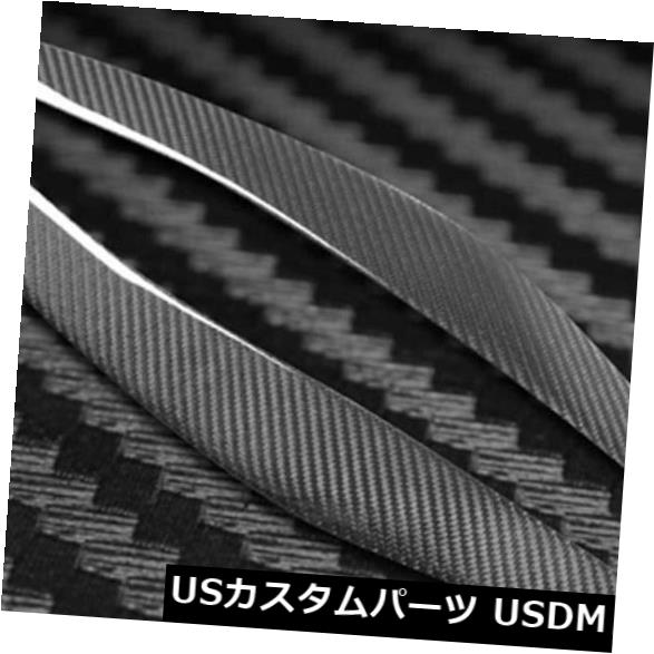 BMW F10セダン5シリーズフロントヘッドライト眉毛まぶた2個の炭素繊維 の通販は 30,888円