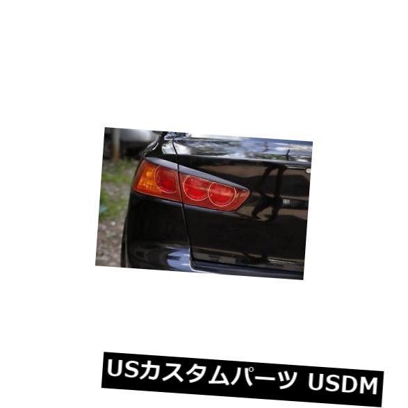 三菱ランサーX 2007のリア繊毛まぶた眉毛ヘッドライトカバー