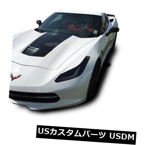 2014-2019シボレーコルベットC7のヘッドライトまぶたカバートリムデカールオーバーレイ ｜au PAY マーケット