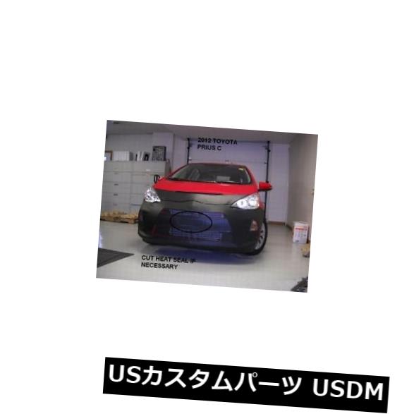 Lebra Front End Mask Cover Bra Fits TOYOTA PRIUS C 2012 2013 2014 12 13 14 の通販は