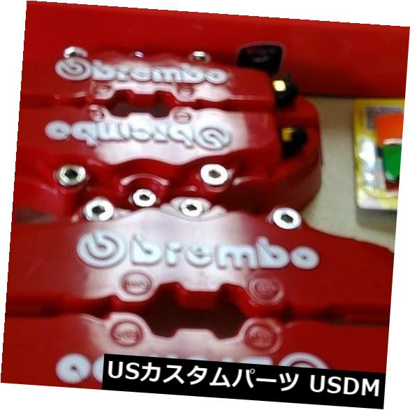新しい4ピース赤3Dディスクレーシングランニングブレーキキャリパーカバーキット13-20フォードエスケープ の通販は