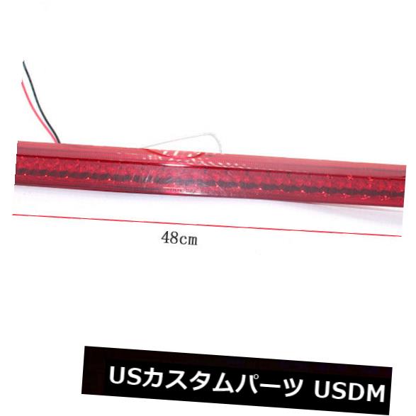 ユニバーサルオートハイマウント3RDブレーキストップリアテールライトランプ23 LED 12Vレッド の通販は