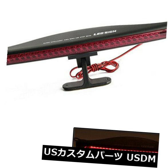 ユニバーサルカー28 LED 2W 12Vサードブレーキテールライトハイマウントストップランプレッド