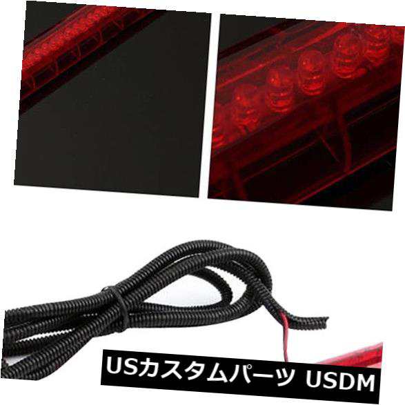 ユニバーサル12V 24 LED車高マウント3番目3RDブレーキストップテールライトランプ赤GW