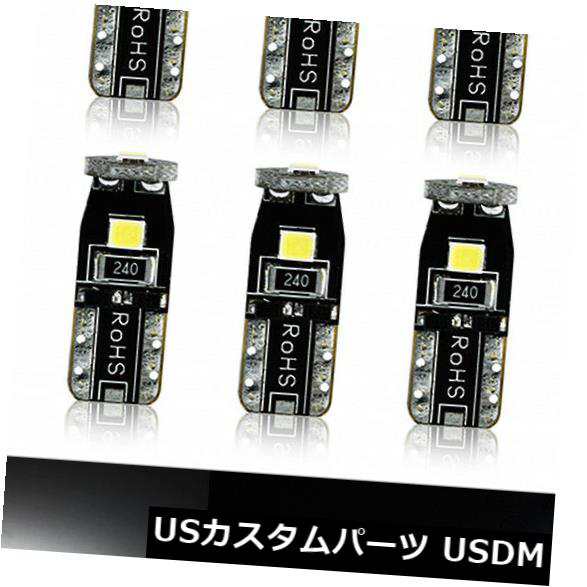 JDM ASTAR 10x T10ホワイトPX SMD LEDライセンスドームマーカーライトバルブ194 168 の通販は 22,493円