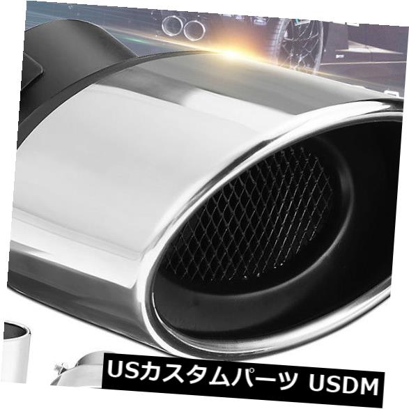 ユニバーサルカーリアカーブエキゾーストテールパイプステンレススチールクロームマフラーチップ 31,680円