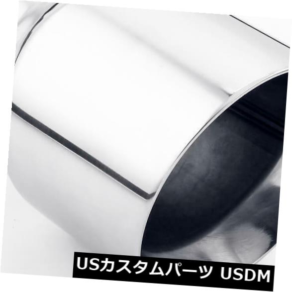 4.5 "ラウンドアングルパフォーマンスエキゾーストチップダブルウォール2.5" in 7 "ロングテールパイプ の通販は 28,908円