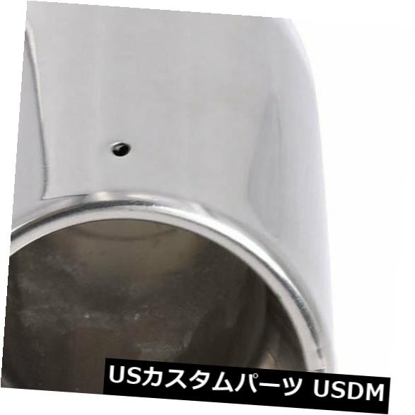 エキゾーストチップパイプ2.5 "In 3.5" Outダブルウォールポリッシュステンレススチールシルバー の通販は 33,000円