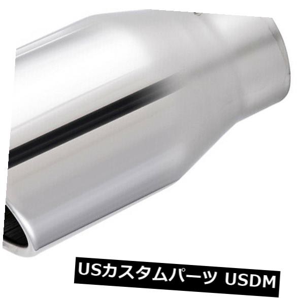 4インチディーゼルエキゾーストチップ、アングルカットのステンレススチール研磨6インチアウトレットボルト の通販は