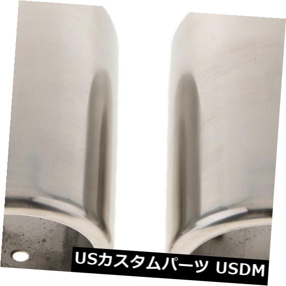 VWゴルフ用2本車トラック排気テールパイプマフラーチップステンレススチール