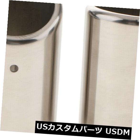 VWゴルフ用2本車トラック排気テールパイプマフラーチップステンレススチール