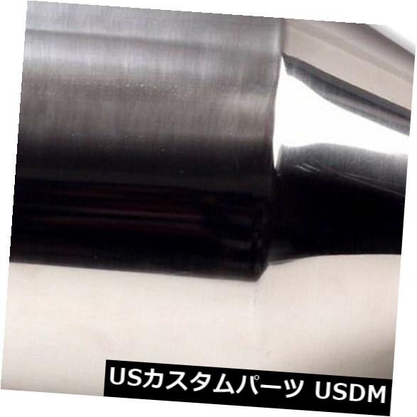 5 "イン8"アウトエキゾースト単層スラントチップローリングエッジクランプポリッシュステンレス の通販は