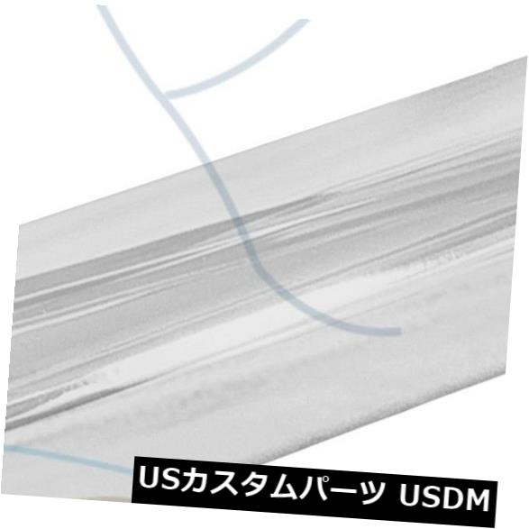 JAC212 2 1/2 2.5クロム丸型排気チップ2 3/4 2.75アウトレット/長