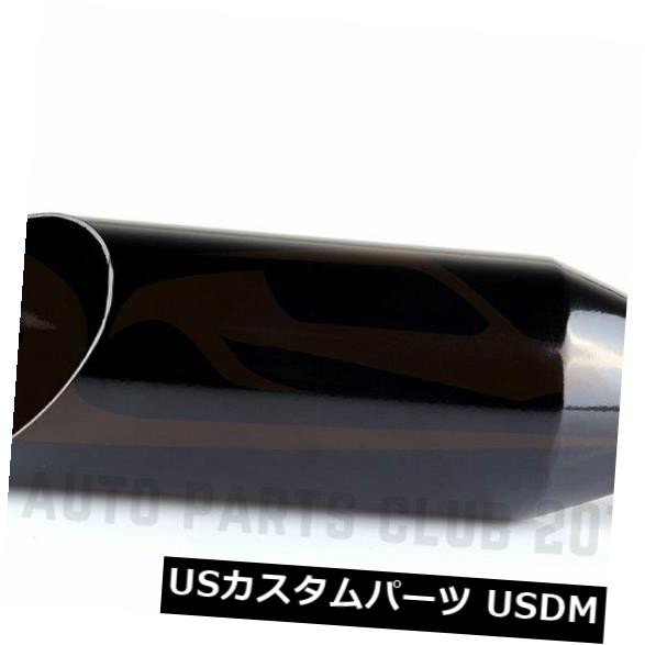 黒のステンレス鋼の排気チップに溶接2.25 "インレット-3.5"アウトレット-12 "長 の通販は