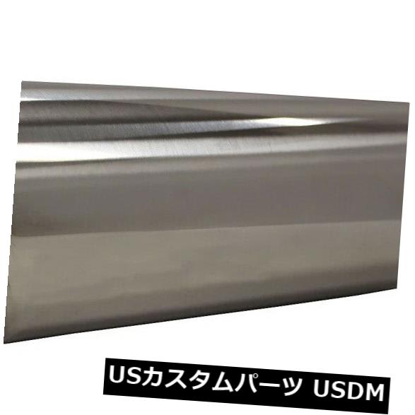 2.25 "インレットエキゾーストチップ12"ロングステンレススチールローリングアングルカット4 "アウトレット の通販は