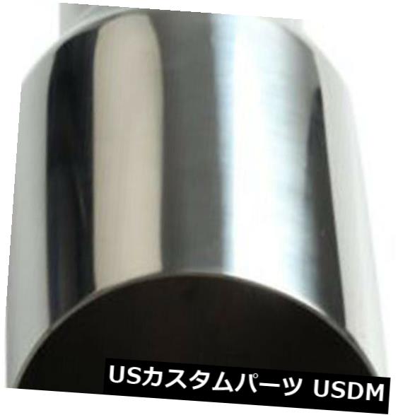 スライバ2.5 "イン3.5"アウトエキゾーストシングルレイヤースラントカットチップポリッシュドステンレス の通販は