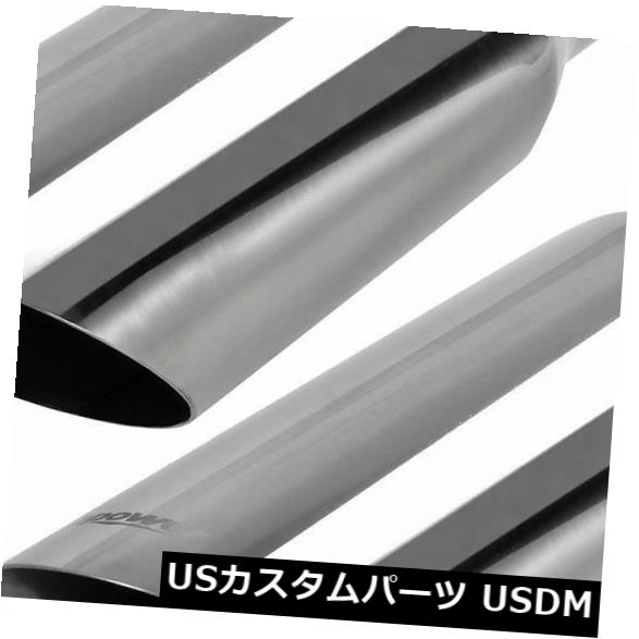 排気管の2本の銀の溶接磨かれたテールパイプ2.25 