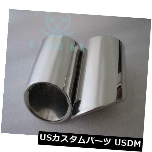 CHROME EXHAUST TIPベントFor audi A5 2.0 2dr Cabriolet 4Door 2010-2015