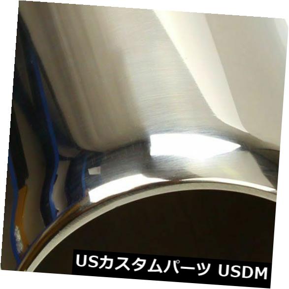 2.5 "イン3.5"アウトデュオレイヤースラントチップスライバーステンレススチールポリッシュドエキゾースト 31,680円