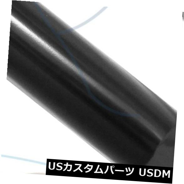J4718ACKブラックパウダーステンレストラック排気チップ2.25 "2 1/4"インレット18 "長 の通販は