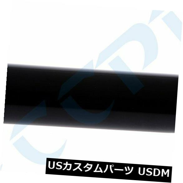パウダーコーティングされたブラックエキゾーストチップ2.5 "インレット4"アウトレット18 "ロング の通販は