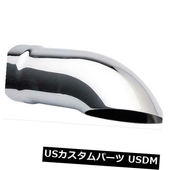Hedmanホットチップクロームエキゾーストチップ2 1/4 "インレットウェルドオン2 5/8"アウトレット17145 の通販は