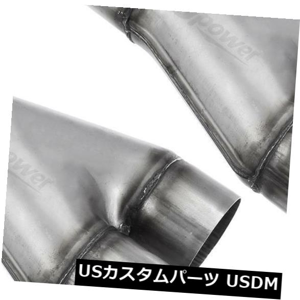 2個のUpower Y型デュアル排気チップテールパイプ2.5 "インレット2.25"アウトレット10 "ロング の通販は