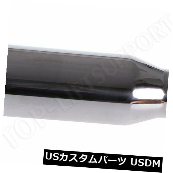 ステンレス鋼製排気チップ4 "Inlet-6" Outl  et-18 "Long Roll edgeのボルト の通販は