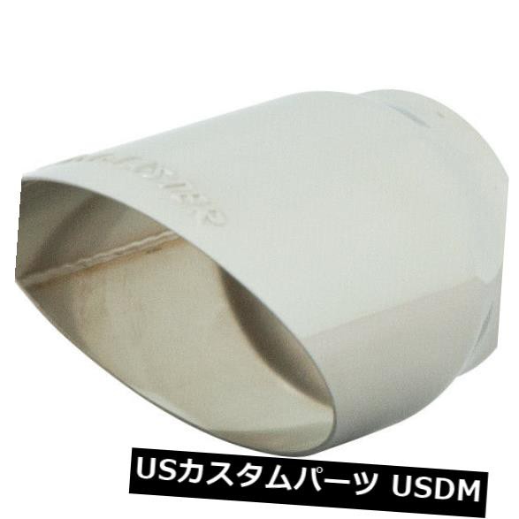Flowmasterエキゾーストチップ-2.50インチポリッシュアングルカット の通販は