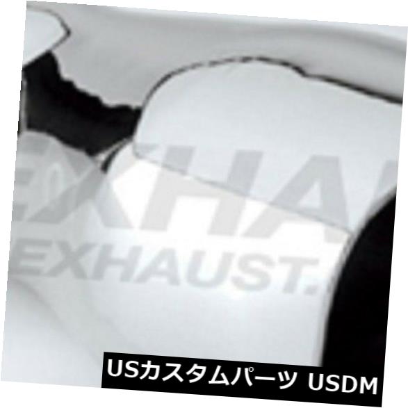 DT-042ステンレスエキゾーストチップスクエアスラントダブルウォール2.25 