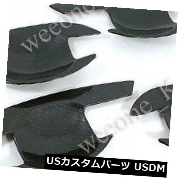三菱トライトンL200 2006-2014のカーボン4ドアハンドルボウルカバーの使用