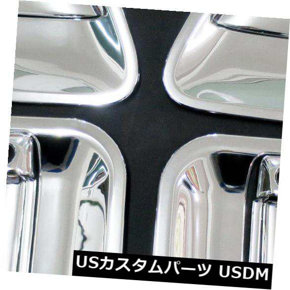 CHROME 3 4 DOORS HANDLE BOWL COVER TRIM VAN FOR TOYOTA HIACE COMMUTER 2005 -2014