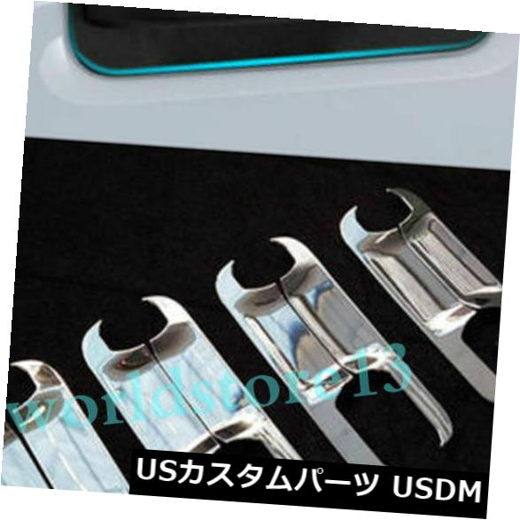 クロームドアハンドルボウルプレートカバー2015-2019フォードF-150 4drクルーキャブに適合 の通販は 24,750円