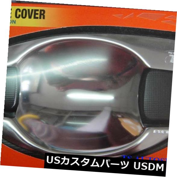 FITT CHROME 4 DOOR HANDLE HAND BOWL COVER TRIM MITSUBISHI TRITON